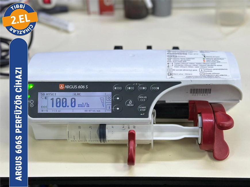 2.El Argus Perfüzör Cihazı