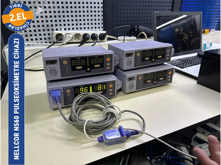 2.El Nellcor N560 Pulseoksimetre Cihazı