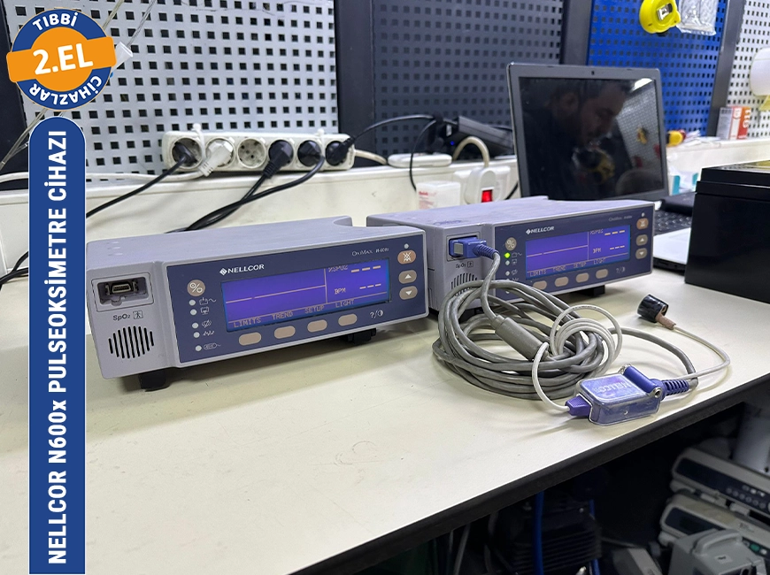 2.El Nellcor N600X Pulseoksimetre Cihazı