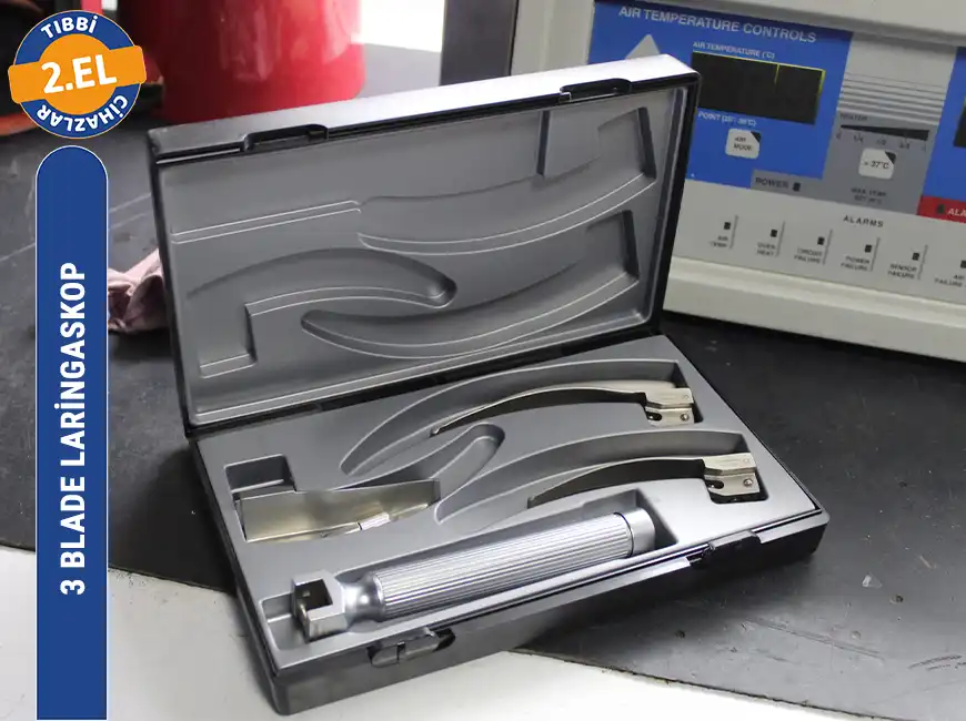 İkinci El 3 Blade Laringoskop