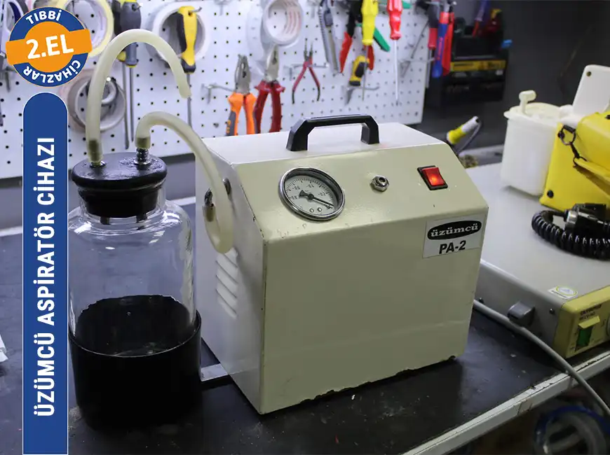 İkinci El Üzümcü Aspiratör Cihazı